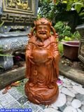  Cụ Thần Tài gỗ sưa Bắc 