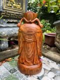  Cụ Thần Tài gỗ sưa Bắc 