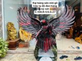  Đại Bàng Treo Tường Gỗ Trắc Ta Đỏ Đen Hàng Kỹ Nét 