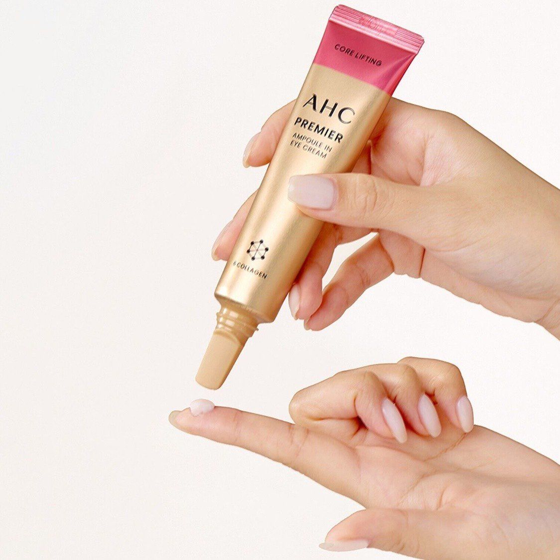  Kem Dưỡng mắt AHC - AHC Premier Ampoule in Eye Cream  Core Lifting 6 collagen 