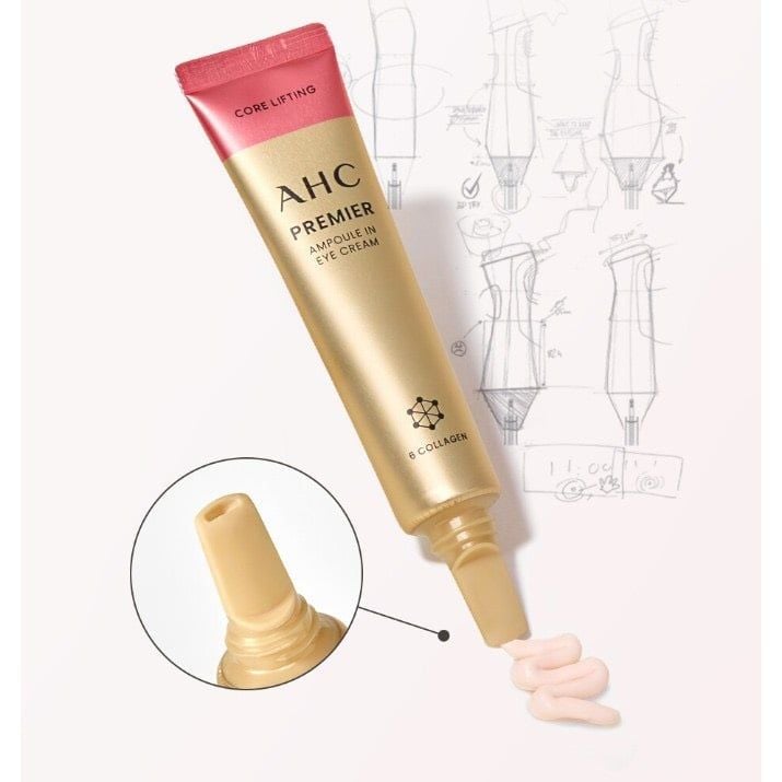  Kem Dưỡng mắt AHC - AHC Premier Ampoule in Eye Cream  Core Lifting 6 collagen 