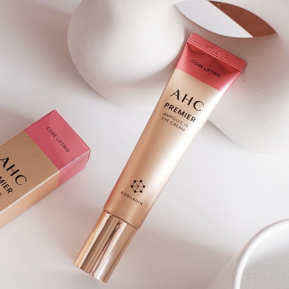 Kem Dưỡng mắt AHC - AHC Premier Ampoule in Eye Cream  Core Lifting 6 collagen 