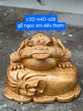  Thiềm Thừ Tài Lộc - Tượng Gỗ Ngọc Am Thơm Nức 