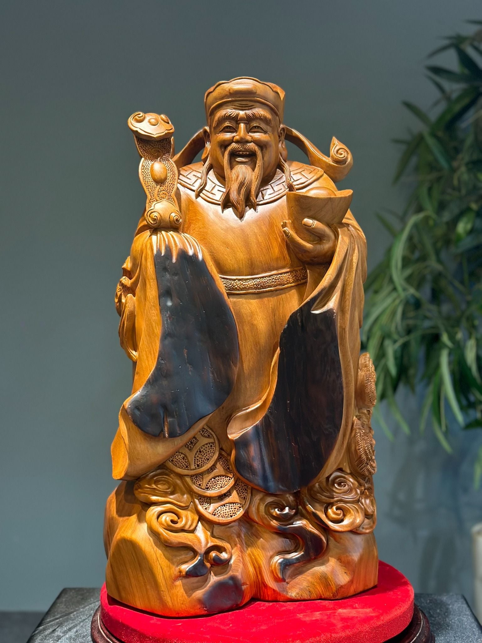  Sản Phẩm Tượng Thần Tài Gỗ Ngọc Am 