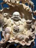  Sản Phẩm Di Lặc Ngồi Đài Sen Gỗ Ngọc Am 
