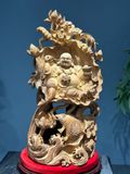  Sản Phẩm Di Lặc Ngồi Đài Sen Gỗ Ngọc Am 