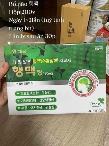  Bổ Não Hengmec 200 Viên 
