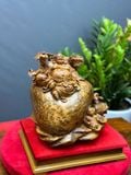 Di Lặc Thuần Nghê (Gỗ Nu Ngọc Am Liền Khối) 