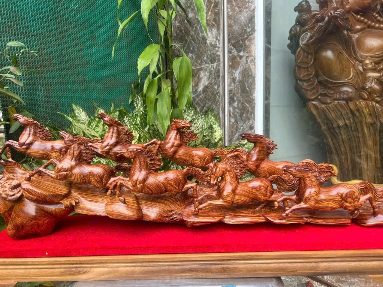  Mã Đáo Thành Công (Gỗ Cẩm Vân VIP Liền Khối) 