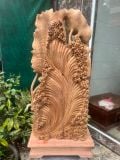  Cá Xiêm Uyn Ơng (Gỗ Ngọc Am Liền Khối) 