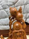  Cụ Thọ Ôm Đào Gỗ Hương Gia Lai Liền Khối 