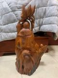  Cụ Thọ Ôm Đào Gỗ Hương Gia Lai Liền Khối 
