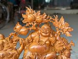  Tượng Di Lặc Kéo Gỗ Cà Te Việt 