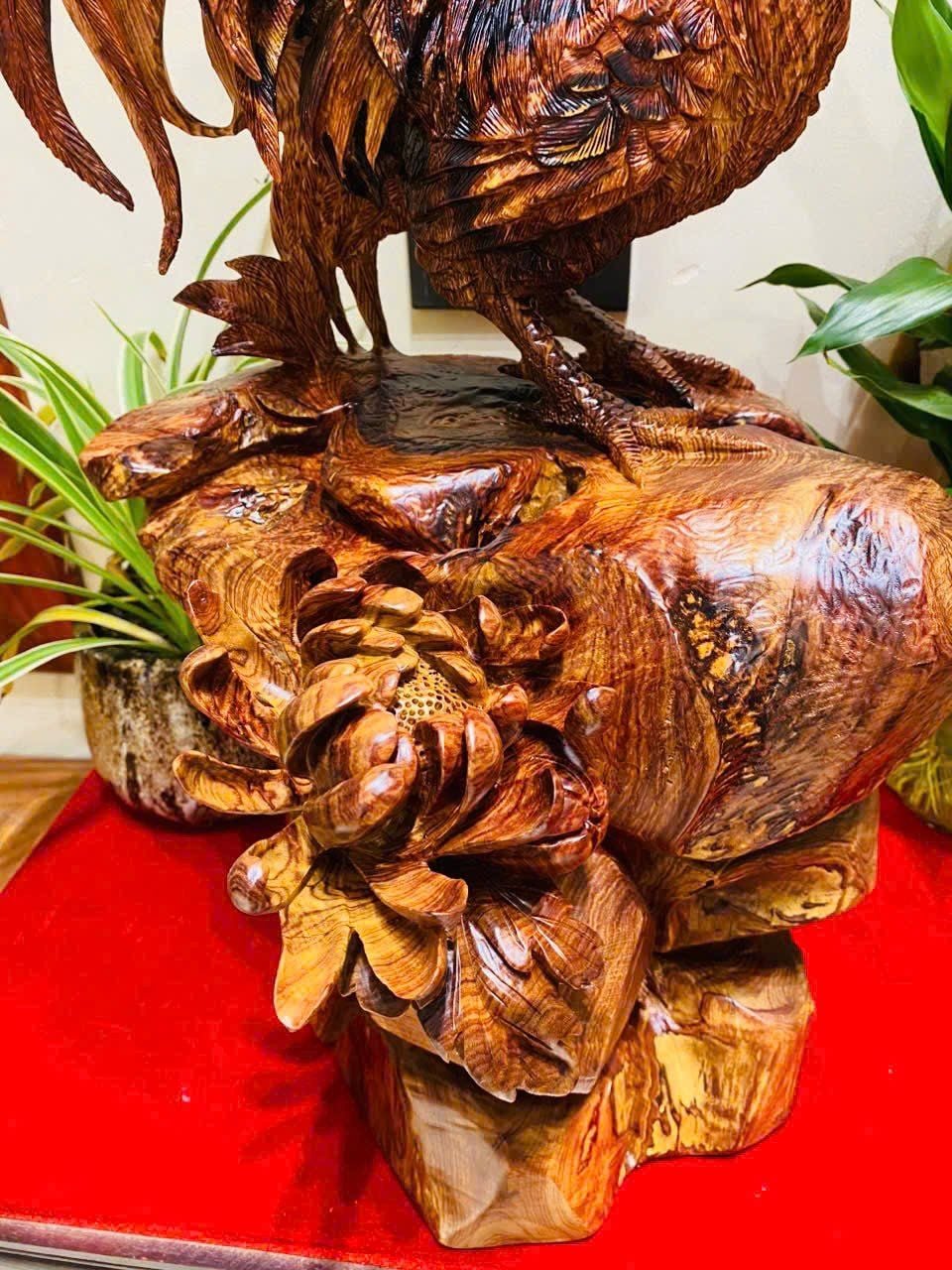  Gà Trống Gỗ Cẩm 