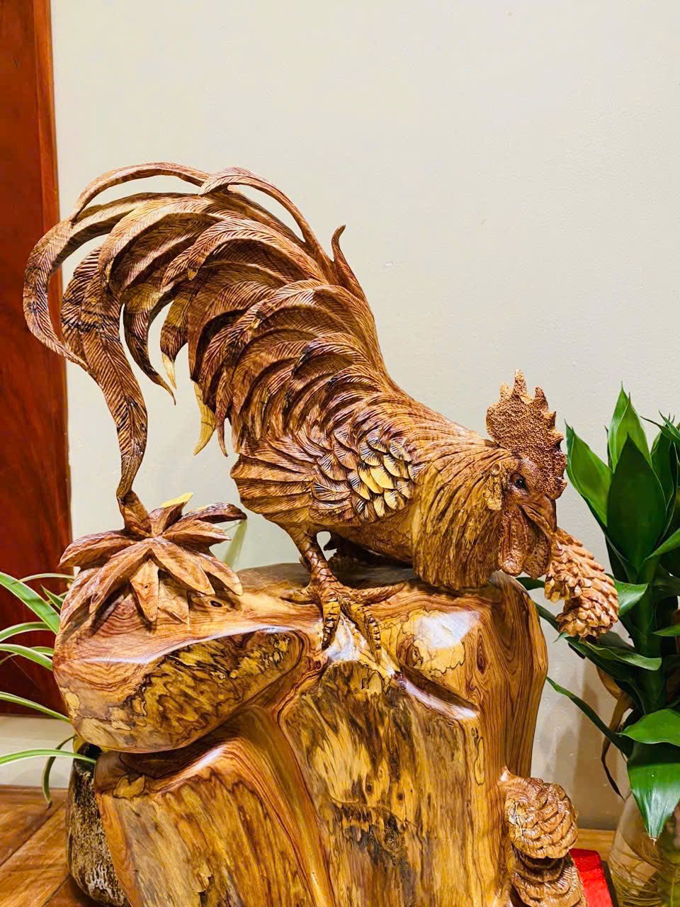  Gà Trống Gỗ Cẩm 