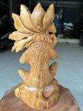  Khỉ Ngồi Ôm Đào Tiên Gỗ Ngọc Am 