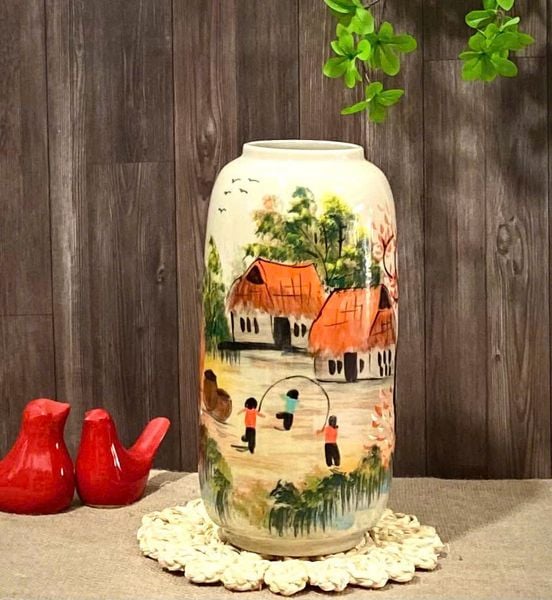  Bình Gốm Vui Chơi Làng Quê 