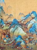  Tranh sông núi trang trí 