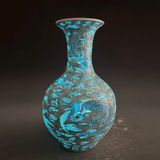  Lọ Gốm Hoa Văn Phượng Đầy Màu Sắc Phát Sáng 
