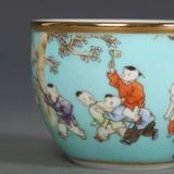  Bát Sứ Men Bé Chơi Hình Cốc Cốc 