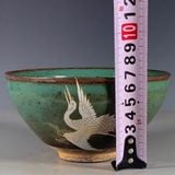  Bát Cổ Hạc Men Xanh 