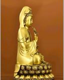  Tượng Quan Âm Bồ Tát bằng đồng 