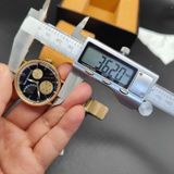  Đồng hồ nữ vàng ba mắt đa năng 
