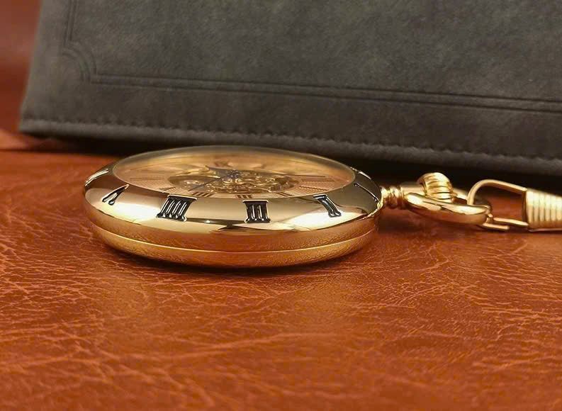  Đồng hồ bỏ túi bằng đồng nguyên chất (cơ) 