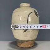  Bình hoa mận men trắng 