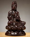  Quan âm ngồi trên đài sen 