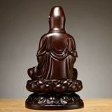  Quan âm ngồi trên đài sen 