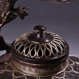  Lư hương 3 chân có tay cầm hình rồng 