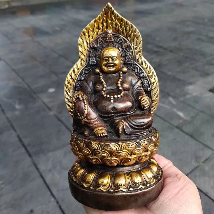  Phật Di Lặc mạ vàng 