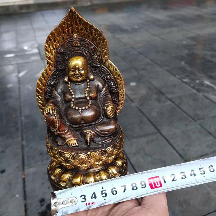  Phật Di Lặc mạ vàng 