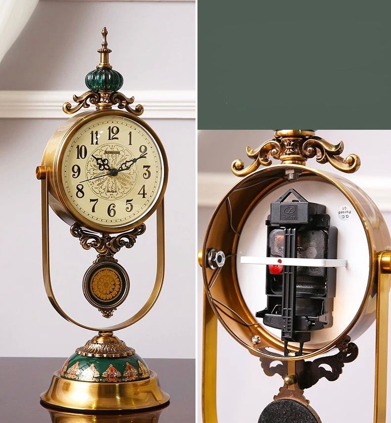  Đồng hồ để bàn phong cách Châu Âu 