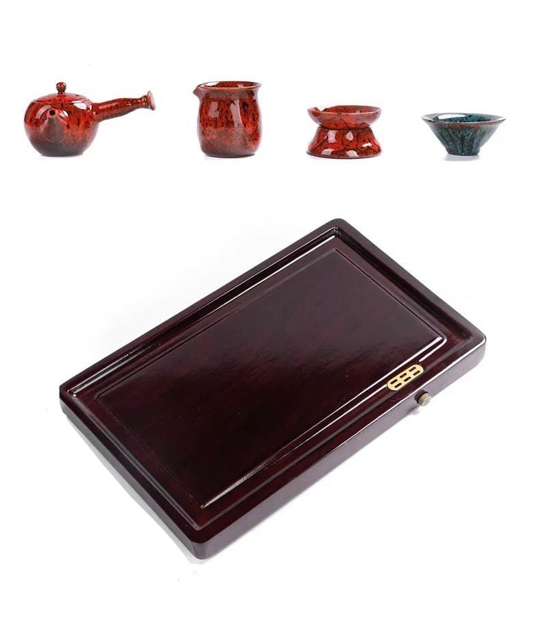  Hộp quà tặng bộ trà hai lớp 