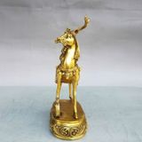  Hươu may mắn bằng đồng nguyên chất 