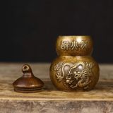  Chai rượu bầu rồng lửa nhỏ 