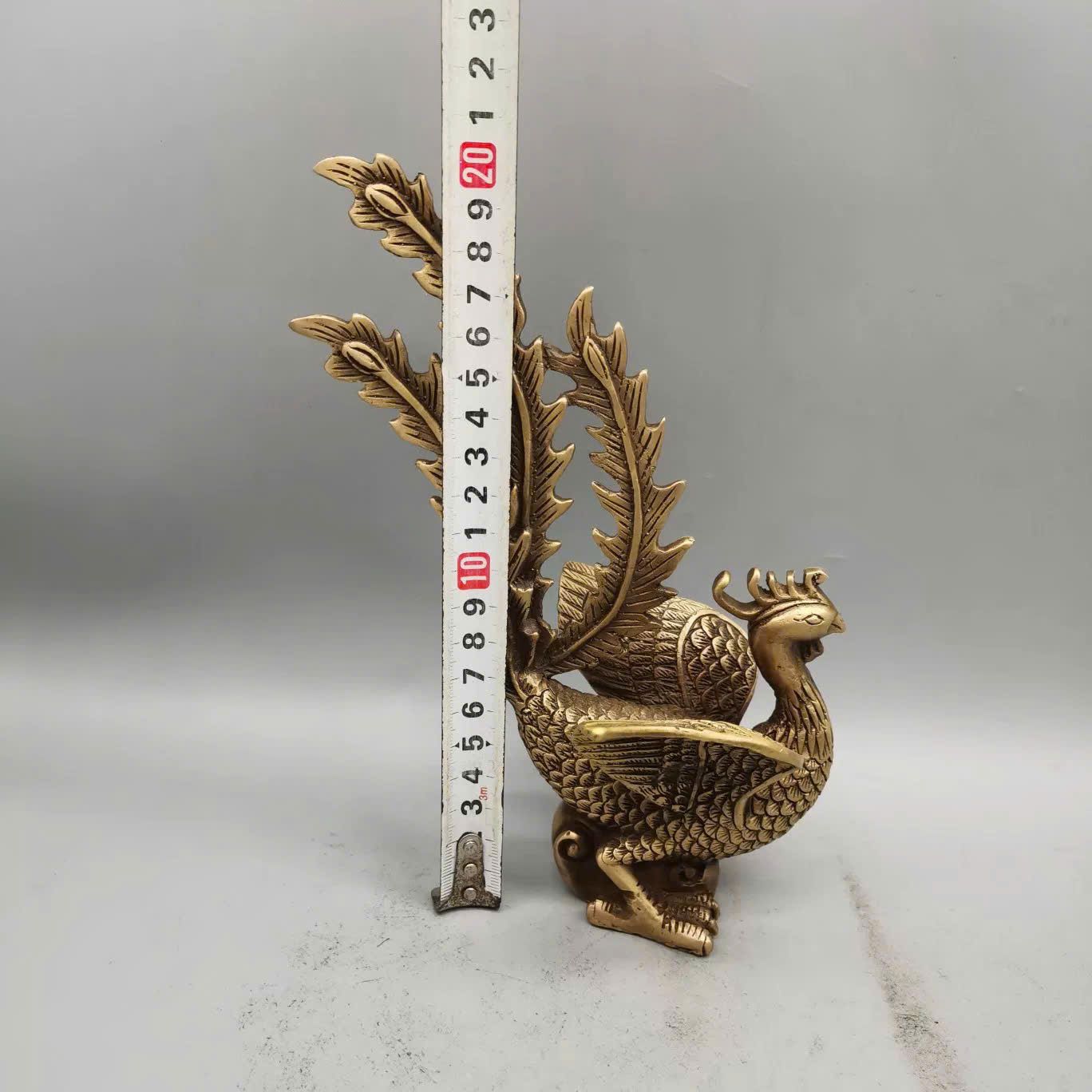  Phượng hoàng bằng đồng thau 