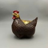  Gà cổ điển đau khổ đồng mạ vàng hen đồ 