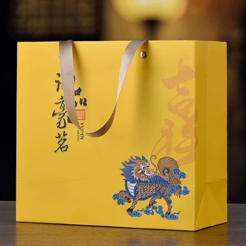  Hộp quà tặng trà hoàng gia cao cấp Trà: Đại hồng bào 