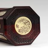  Hộp đựng trà vân tre retro 