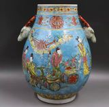  Bình trang trí hình đầu hươu 