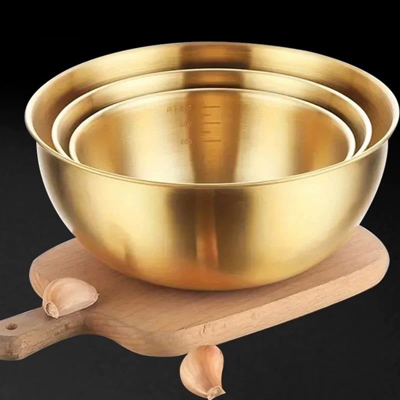  Bộ 3 bát vàng phong cách 