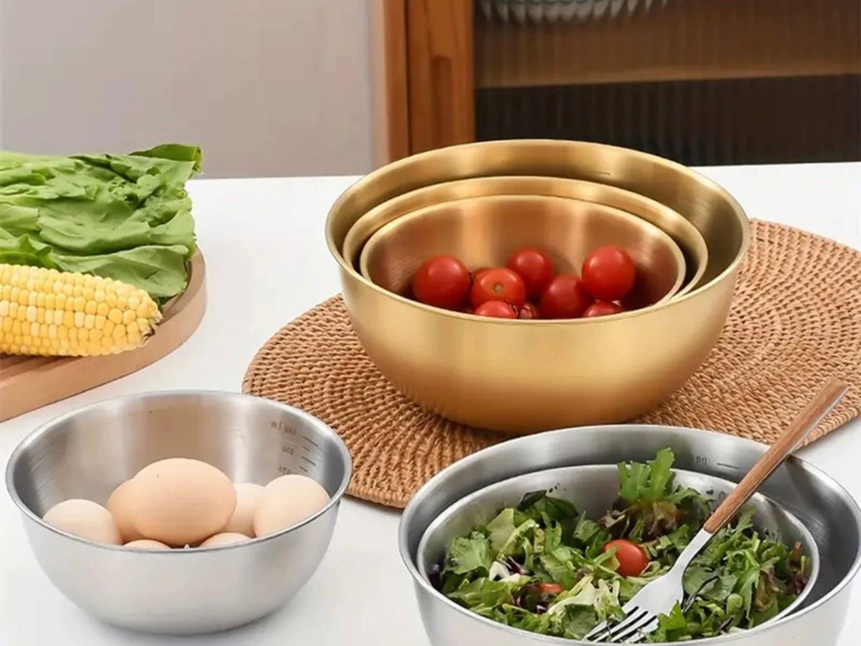  Bộ 3 bát vàng phong cách 