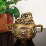  Lư hương cửu long bao quanh bởi vòi 