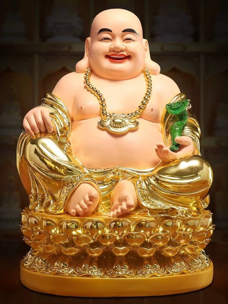  Tượng phật di lặc bụng to cười 