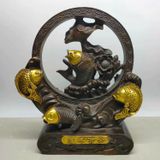  Cá Đồng Giả Đồng Đỏ Mạ Vàng 