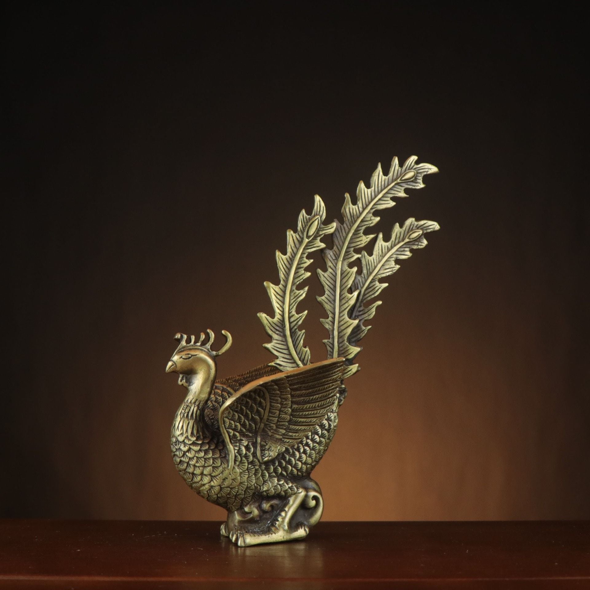  Chim Phượng hoàng chất liệu đồng 