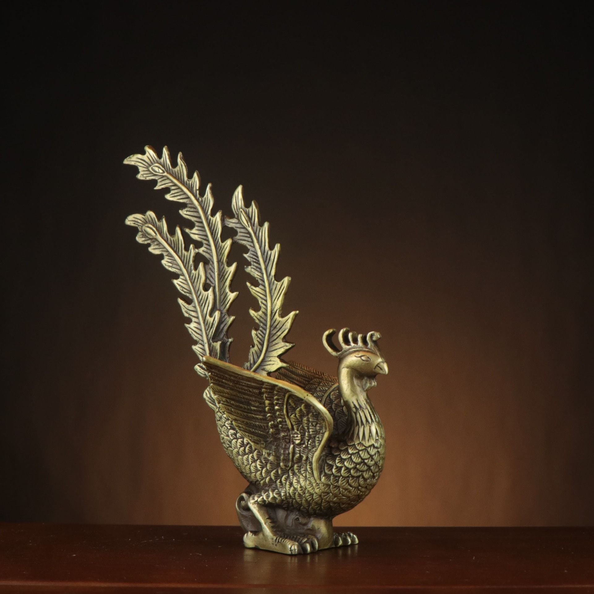  Chim Phượng hoàng chất liệu đồng 